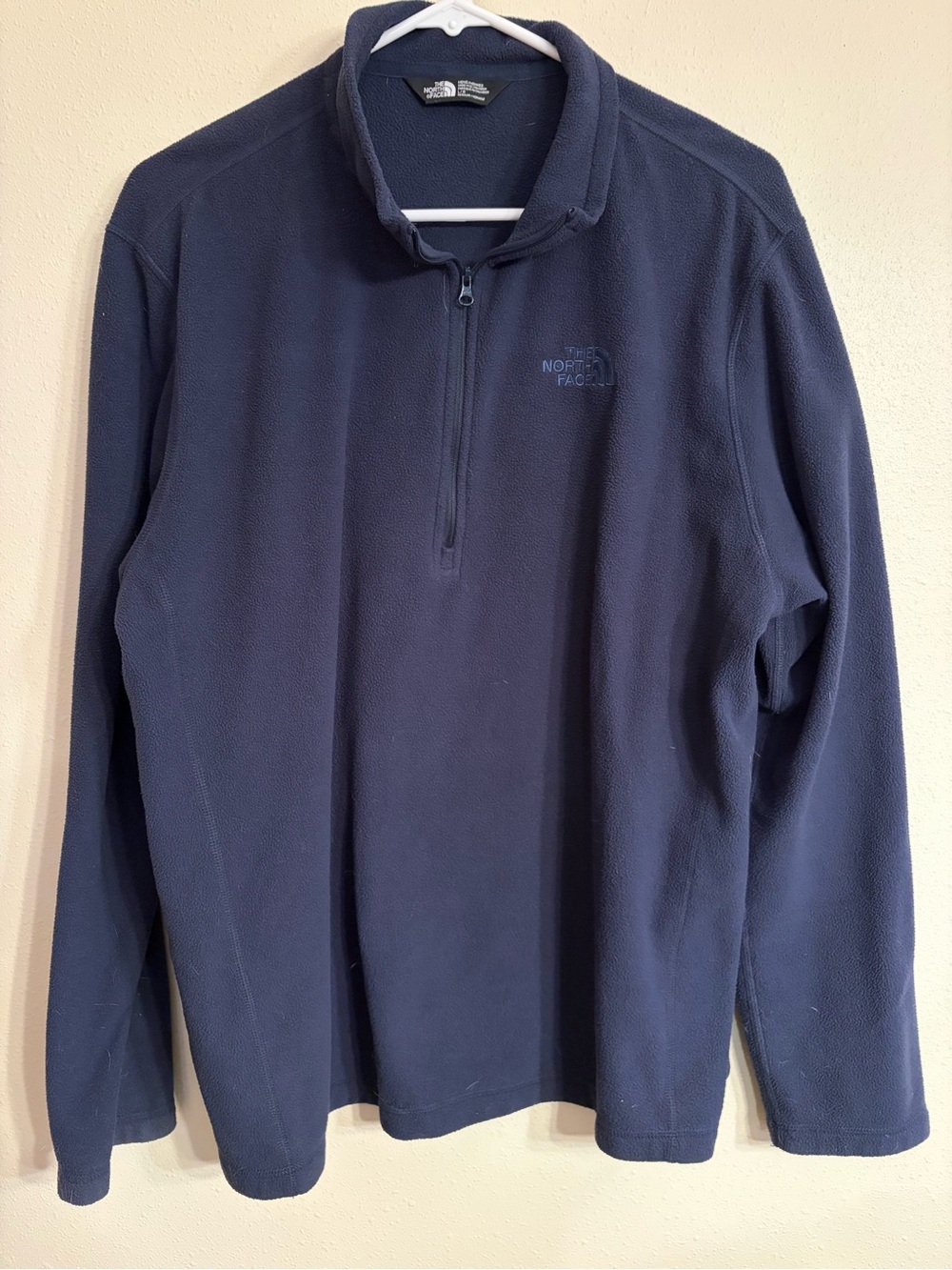 The North Face Dark Blue Fleece Half-Zip Pullover